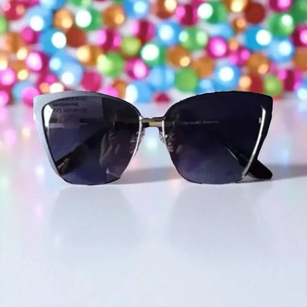 Prive Revaux Brunch Date Women's Sunglasses in Caviar Black & Gold New In Case